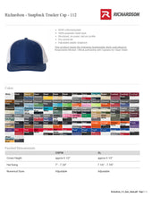 Load image into Gallery viewer, Custom Richardson Hats with Leatherette Patch
