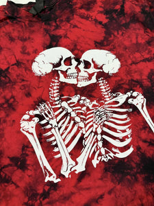 Skeleton Lovers Tie Dye Tee
