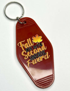 Retro Motel Keychains