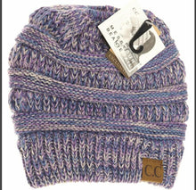 Load image into Gallery viewer, Multi Toned CC Beanie Tail Adult