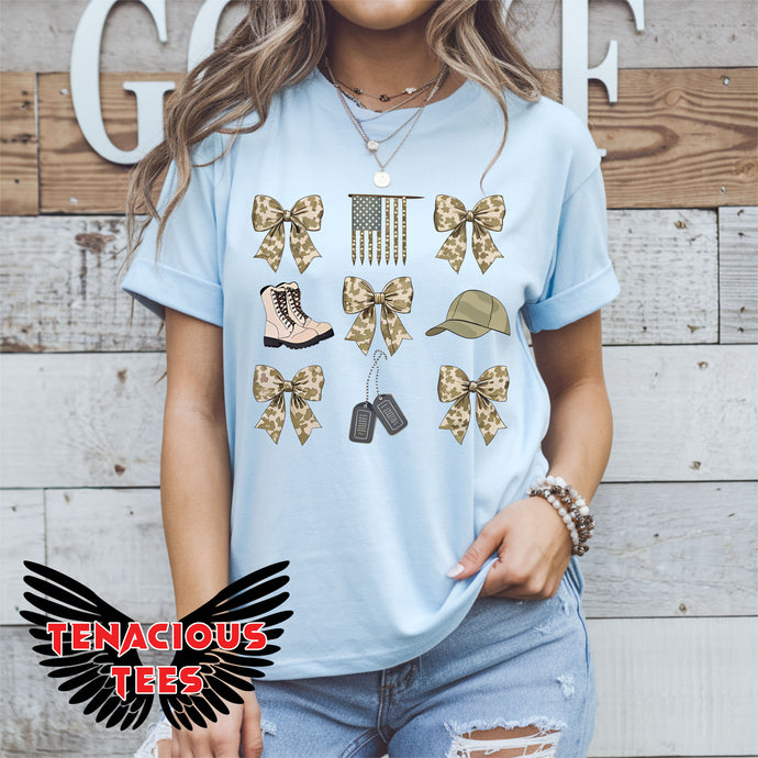 Military Coquette Tee