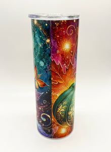 Fall Pumpkin Skinny Tumbler
