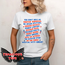Load image into Gallery viewer, Whistling Bungholes Fireworks Tee