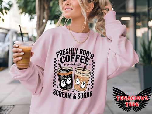 Freshly Boo'd Coffee Sweatshirt