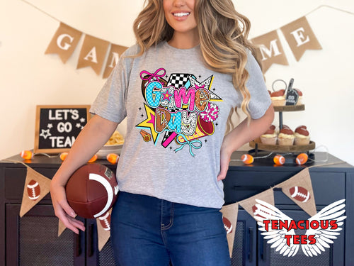 Game Day Football Cheer Tee