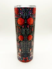 Load image into Gallery viewer, Good Girls Read Bad Books Skinny Tumbler