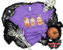Load image into Gallery viewer, Hocus Pocus I Need Coffee To Focus Tee