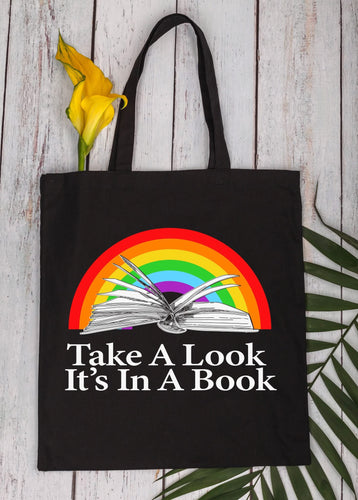 Take a Look It’s In a Book Tote Bag