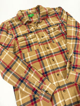 Load image into Gallery viewer, Western Cow Skull Upcycled Flannel - Size M