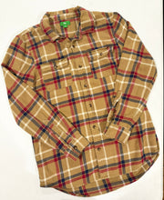 Load image into Gallery viewer, Western Cow Skull Upcycled Flannel - Size M