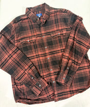Load image into Gallery viewer, Lunar Mushrooms Upcycled Flannel - Size XL