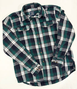 She Wolf Upcycled Flannel - Size M