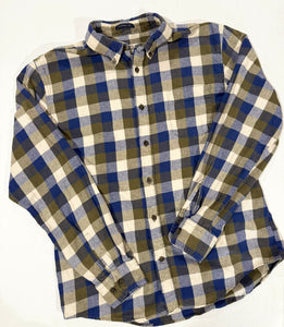 The Thunder Rolls Upcycled Flannel - Size M