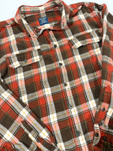 Load image into Gallery viewer, Floral Skeleton Upcycled Flannel - Size 2XL