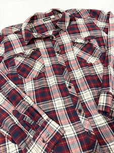Be Kind Upcycled Flannel - Size 1XL Women's