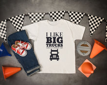 Load image into Gallery viewer, I Like Big Trucks and I Cannot Lie Youth Tee