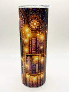 Just One More Chapter Skinny Tumbler