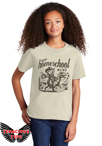 Keep Homeschool Weird Youth Tee