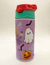 Load image into Gallery viewer, Kids Spooky Ghost Skinny Tumbler