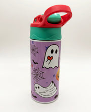 Load image into Gallery viewer, Kids Spooky Ghost Skinny Tumbler