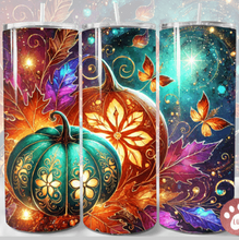 Load image into Gallery viewer, Fall Pumpkin Skinny Tumbler