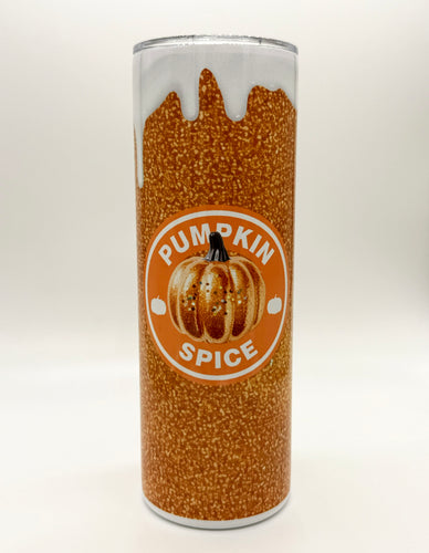 Pumpkin Spice Fall Coffee Skinny Tumbler