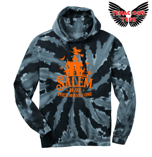Salem 1692 You Missed One Tie Dye Hoodie