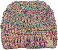 Load image into Gallery viewer, Classic Four Tone Multicolor CC Beanie Kids